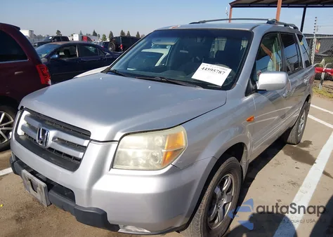 2006 Honda Pilot Ex z USA, uszkodzony, nr VIN 5FNYF28496B008032